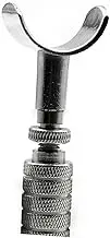 jojofuny Portable Leather Craft Carving Tool Adjustable Swivel Cutter for Handmade Leather Projects Expansion Durable Shaped Handle Silver