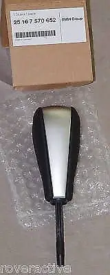 BMW OEM E82 E88 E84 X1 E89 Z4 E90 E91 3 Series Pearlescent Chrome Shift Lever