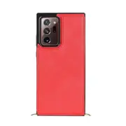 Lanyard Cover for Samsung Galaxy Note20 Ultra Case - Red