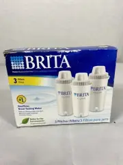 3 Sealed Genuine Brita Pitcher Filter Replacement Refills Filters New