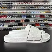 Kenneth Cole Reaction Screen Mixed Slide White RMS0042PS Mens Size 10 NWB