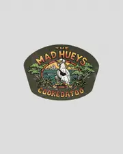 [The Mad Hueys] The Mad Hueys Cookedatoo Eshay Sticker One Size