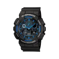 在飛比找蝦皮商城優惠-G-SHOCK CASIO卡西歐 黑藍 耐衝擊構造 防水20