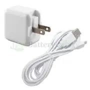 10FT USB Micro Cable+RAPID Wall AC Charger for Amazon Kindle Fire HD HDX 7.0 8.9