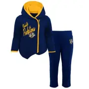Outerstuff NHL Little Girls Nashville Predators All Game Fleece Set