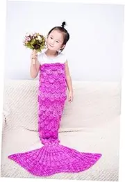 Holibanna Kids Blankets Blanket for Kids Mermaid Tail Mermaid Blanket Child Anti-kick Air Conditioning Blanket