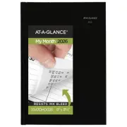 AT-A-GLANCE DayMinder 2026 Monthly Planner, Hardcover, Black