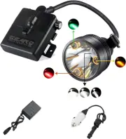 Coon Hunting Lights, Hunting Headlamp for Coyotes Hog Predators, Rechargeable &