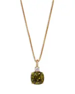 Nadri Macaron Cubic Zirconia Pendant Necklace in 18K Gold Plated, 16-18