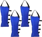 Yardenfun 4Pcs Sand Bags for Pop-Up Tent Canopy Leg Weights Sand Bags Beach Umbrella Pole Stabilizer Windproof for Outdoor Activities Camping Beach