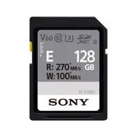 在飛比找Yahoo奇摩購物中心優惠-SONY SDXC U3 128GB 記憶卡 SF-E128