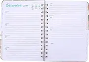 FOMIYES Elegant A5 Planner with Twin-wire Binding Academic Planner for Students Teachers and Professionals
