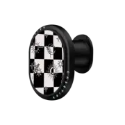 PowerThru Wireless Car Charger Wireless Car Charger MagSafe Compatible witchy checkered print