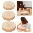 Tatami Style Quilted Knit Straw Flat Seat Hand Woven Tatami Cushion for Home