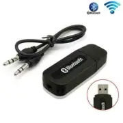 Audio Receiver Transmitter Jack Auto Bluetooth Aux F9W1 Kit Car Adapter N5E8