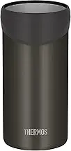 Thermos JDU-500 DBW Insulated Can Holder for 16.9 fl oz (500 ml) Cans, 2-Way Type, Dark Brown