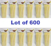 Lot of 600 Bamboo Skewers BBQ Wooden Sticks Cooking Shish Kabob Pincho Fruit