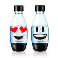 在飛比找松果購物優惠-【500ml 2入組】Sodastream Emoji圖案 