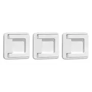 3 Pcs Sliding Door Lock Window Locks for Vertical Windows Screen Baby Child