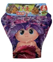 Zing Wave-A-Bubbles Package of 2 Hours Of Bubble Fun! Mermaid Gloves