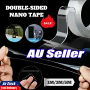 1M/3M/5M Anti-Slip TracLQess Clear Double-Sided Nano Tape Adhesive Invisible Gel