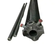 .243 x 2" x 29" Left 243 Garage Door Torsion Spring 2 Winding Bars Tool Overhead