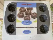 Nordic Ware Bundt Brownie pan Procasr Bakeware