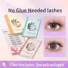 Eyelash Extension False Eyelashes Self-adhesive NO Glue Lashes