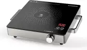 Hot Plate Electric Single Burner 1500W Portable Burner for Cooking with Adjustab
