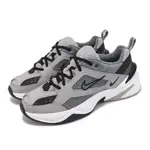 NIKE 耐吉 休閒鞋 M2K TEKNO 男鞋 灰 黑 皮革 緩衝 厚底 增高 AV4789-007