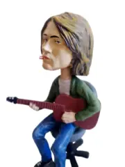 Kurt Cobain Bobblehead 7 inch tall free shipping