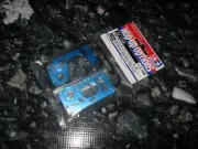 RC Tamiya F1 F104 Ver II Pro Spare Parts / Motor Plates Alum Blue 54166 OP-1166