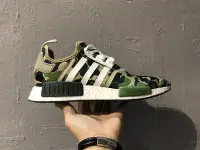 在飛比找Yahoo!奇摩拍賣優惠-Adidas NMD Bape x boost  綠猿人 迷