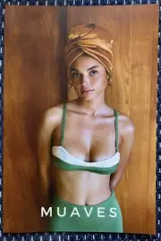 Muaves All Satin Hair Wrap Sienna Sun Quick Dry