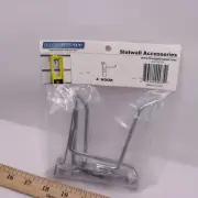 (2-Pk) Garage Escape Slatwall Single Hook 4" 03112010