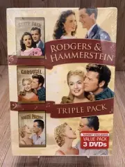 Rodgers&Hammerstein Triple Pack dvd -Carousel, State Fair, South Pacific- Sealed