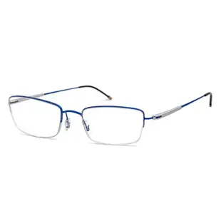 【SUNS】光學眼鏡 時尚藍框 鈦彈性記憶金屬鏡腳鏡架 15238高品質光學鏡框