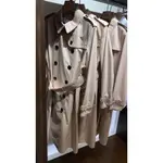 BURBERRY 卡其長版風衣外套 原價 67500 折扣4XXXX