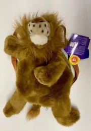 Lion Backpack Toddler 16" Plush Lion King of Jungle Girl Boy