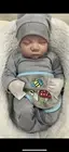 20" Realistic Reborn Baby Dolls Full Body Vinyl Boy Doll Newborn baby Kids Gift