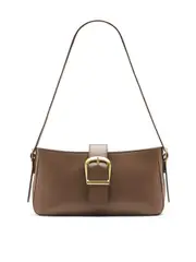 Rylan | Soft Baguette Bag in Carob | The UNDONE
