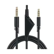 Headphone Cable Extension Cord with Mute Function Volume Control Applicable for Astro A10 A40 A40TR Gaming Headsets