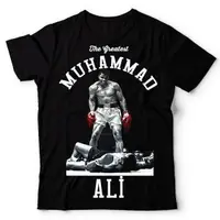 在飛比找蝦皮購物優惠-男士 T 恤 Muhammad Ali T 恤男士 The 