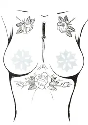[Pastease] Snowflake Pasties