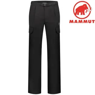 Mammut 長毛象 Mountain Cargo Pants AF 男款 休閒工作褲 1022-02140 0001黑