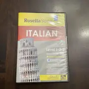 Rosetta Stone Italian Level 1-3 DVD Windows & Mac User