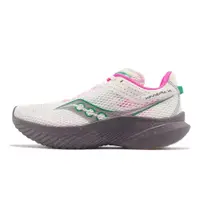 在飛比找蝦皮商城優惠-Saucony 慢跑鞋 Kinvara 14 白 綠 粉紅 