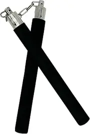 Nunchucks Foam Rubber Training Nunchucks Nunchakus Match with Bearing Ball System and Steel Chain for Kids Beginners Adults