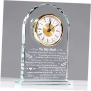to My Dad Gifts from Daughter Son, Meaningful Birthday Gifts for Dad Who