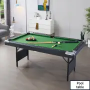 Vela MDF Foldable Pool Table/Billiard Table 7FT/8FT